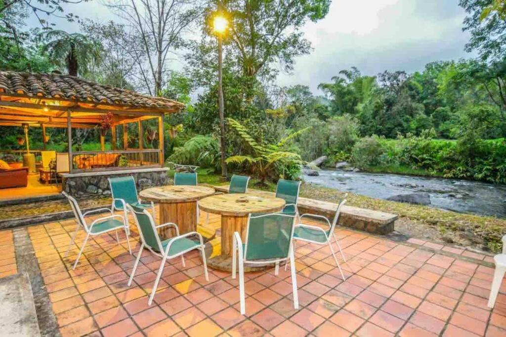 Vila Finca Punta De Piedra Salento, Quindio Exteriér fotografie