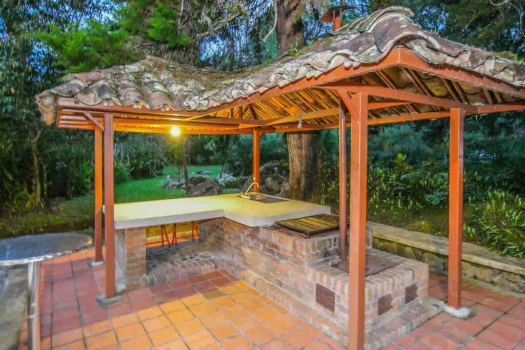 Vila Finca Punta De Piedra Salento, Quindio Exteriér fotografie