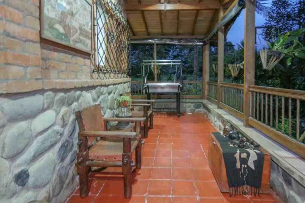 Vila Finca Punta De Piedra Salento, Quindio Exteriér fotografie